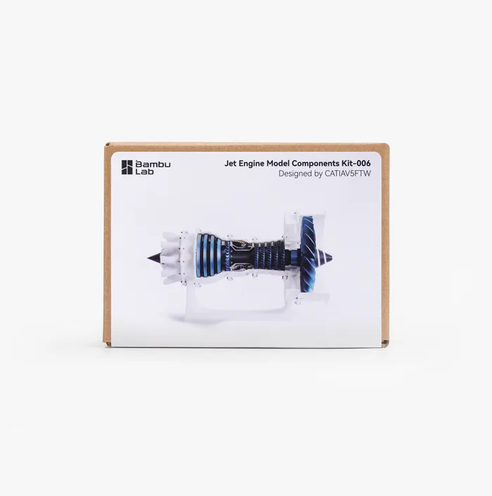 Bambu Jet Engine Model Components Kit 006